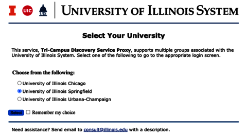 ShibbLogInPage Tri Campus Login Page