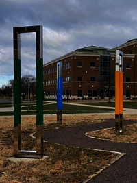 UIS Student Union Sculpture