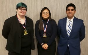 Team Members Sarah, Lizette, and Diego