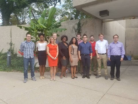 UIS students at the 2017 UIUC law fair