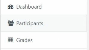 grade option in menu