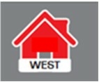 Red West Housing Signage Emblem 