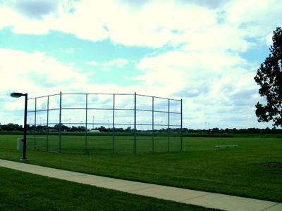 softball field at UIS