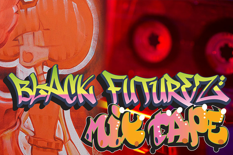 Black Futurez logo (colorful graffiti)