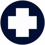 icon of a white cross