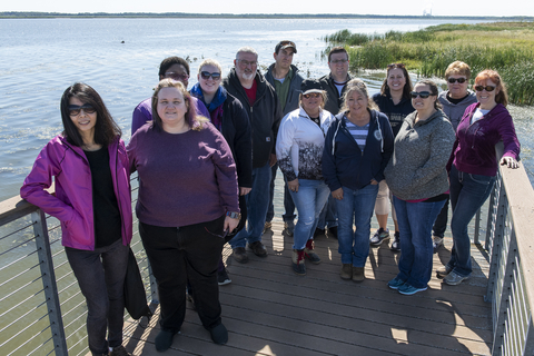 group picture at Emiquon