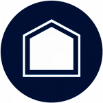 icon of a secure house