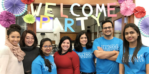 group photo of ambassadors for Fall 2019