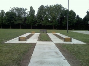 horseshoe court at UIS