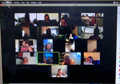 Zoom meeting screenshot