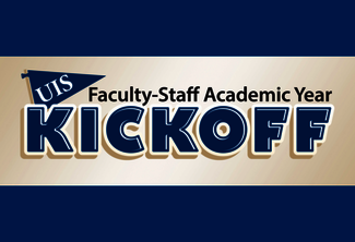 Faculty-Staff Academic Year Kickoff banner with UIS logo.