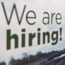 We are hiring!