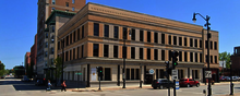 401 W. Washington Street building in downtown Springfield, future home of the UIS Innovation Center.