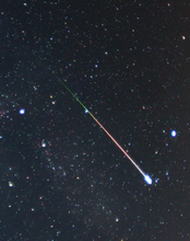 Perseid meteor shower