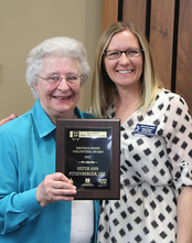 Sister Ann Pitsenberger and Jill Hawkings
