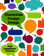 High engagement practice: Discussion prompt design