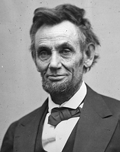 Former USA President Abraham Lincoln 