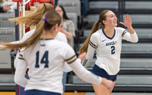 Madison "Maddie" Siefken #2. Volleyball vs. Upper Iowa University Friday, November 7, 2025.