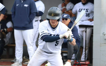 Mack Clark batting