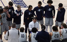 Men's Basketball bench