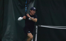 Pablo Herrera playing tennis