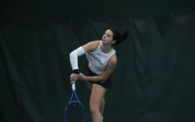 Ema Norma Bordean playing tennis