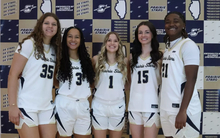UIS women's basketball group photo