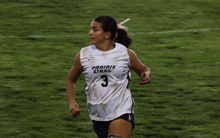 Reese Lowery playing soccer