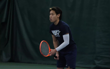 Lin En Tan in ready stance