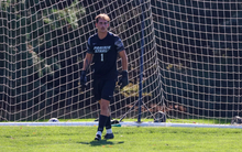 Edoardo Pinna in goal