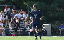 Robin Lemke Bergseth playing soccer