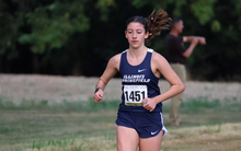 Audrey Wagoner running cross country