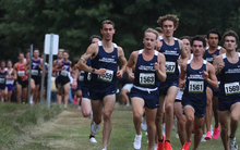 UIS men's cross country racing at home invitational