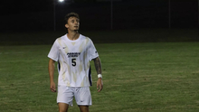 Sonny Cox playing soccer at UIS