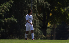 Rafael Patino playing soccer