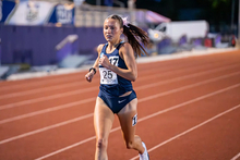 Madelyn Miller-Ross running outdoor track