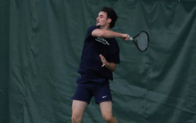 Antonio Ayerbe Streubel playing tennis 