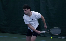 Antonio Ayerbe Streubel playing tennis 
