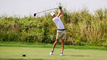 Brooks Cluver golfing