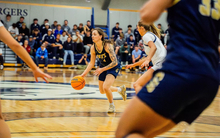 Kennedy Osterman playing basketball