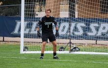 Edoardo Pinna in goal