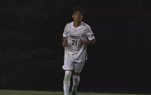Edon Saipi playing soccer