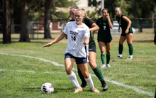 Addison Wittenberg playing soccer