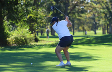 Izzy Segal golfing