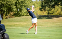 Elaine Grant golfing at Piper Glen