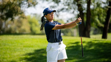 Yi-Ting Hsieh golfing at Panther Creek