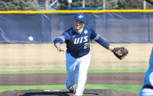 Jake Uber pitching