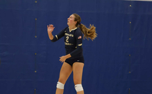 Madison Siefken playing volleyball