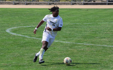 Nathan Oba-Okusanya playing soccer