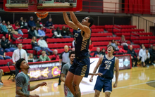 Donaven Younger playing basketball